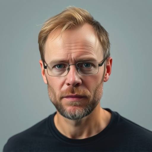Portræt af Lars Hansen, Studio Manager hos Studio Lysglimt.