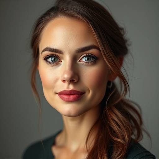 Portræt af Maja Christensen, makeup artist hos Studio Lysglimt.